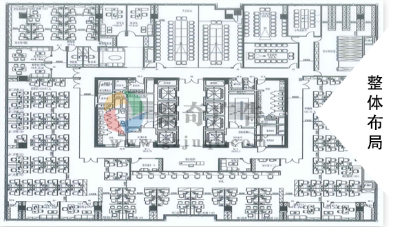 企業(yè)展廳整體布局平面設(shè)計